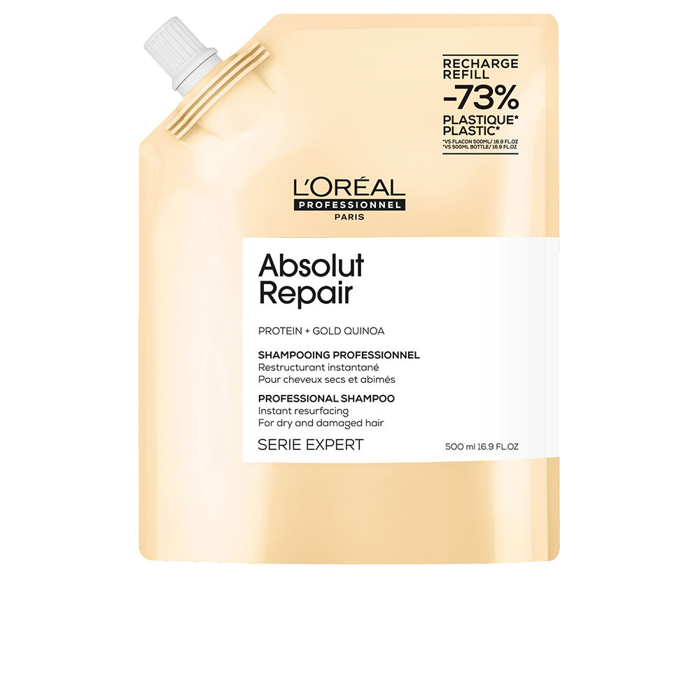 LOrealProfessionnelAbsolutRepairShampooRefill500ml L'Oréal Professionnel Absolut Repair Champô Recarga 500ml - Image 1