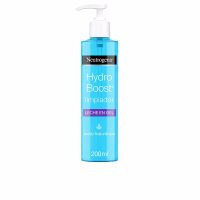 Bottle  of  Neutrogena  Hydro  Boost  Hydrating  Cleansing  Gel  Milk  by  Neutrogena,  a  gel  milk  indicated  for  cleansing  and  hydration.