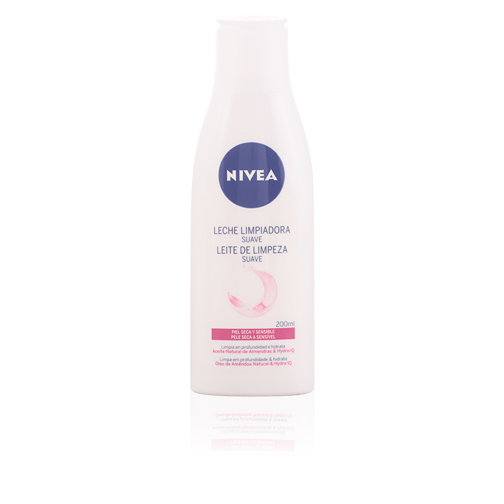 NiveaSofteningCleansingMilkDryandSensitiveSkin200ml Nivea Leite de Limpeza Suavizante Pele Seca e Sensível 200ml - Image 1