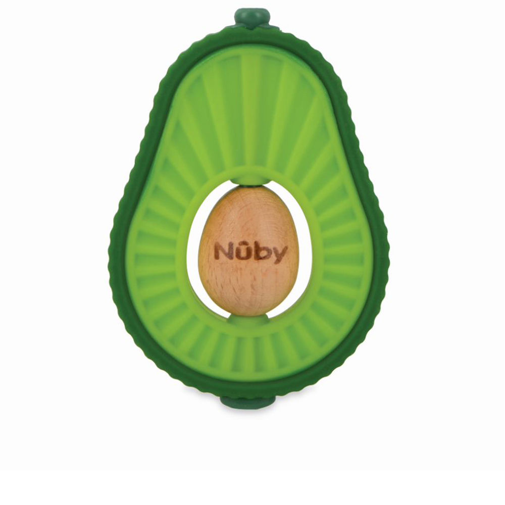 NubyAvocadoTeether6M Nûby Mordedor Abacate 6M+ - Image 1