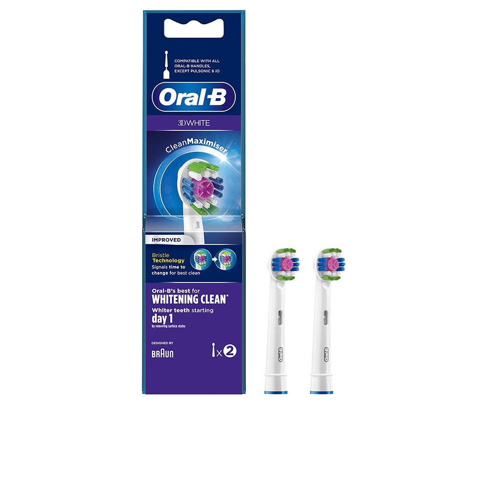 Oral-B3DWhiteWhiteningCleanMaximizerRefillsx2 Oral-B 3D White Whitening Clean Maximizer Refills x2