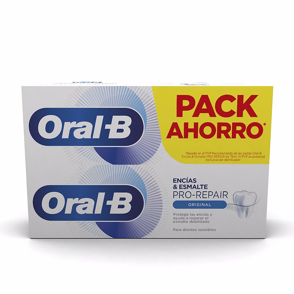 Oral-BGumsandEnamelPro-RepairDuoOriginalToothpaste2x75ml Oral-B Gums and Enamel Pro-Repair Duo Original Toothpaste 2x75ml