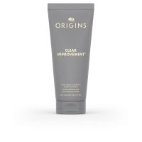 Tube  of  Origins  Clear  Improvement  Blackhead  Cleansing  Mask  by  Origins,  a  mask-to-scrub  indicated  for  reducing  blackheads  and  oil.