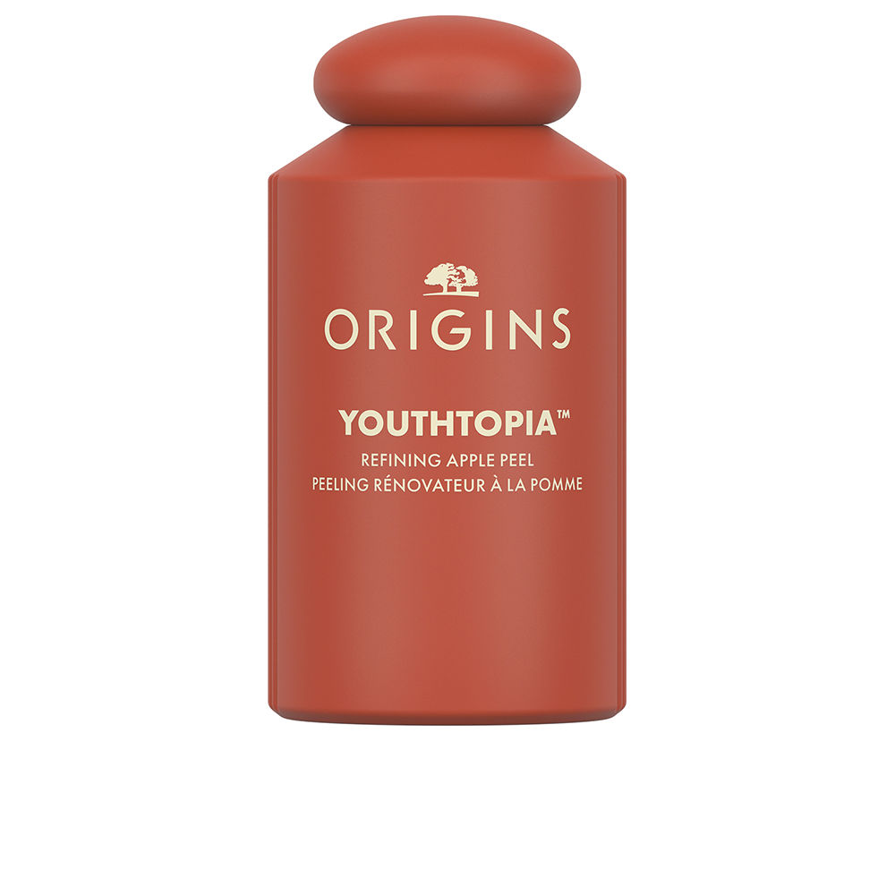 OriginsYouthtopiaRefiningApplePeel100ml Bottle of Origins Youthtopia Refining Apple Peel by Origins, an exfoliating fluid indicated for smoothing skin and refining pores.