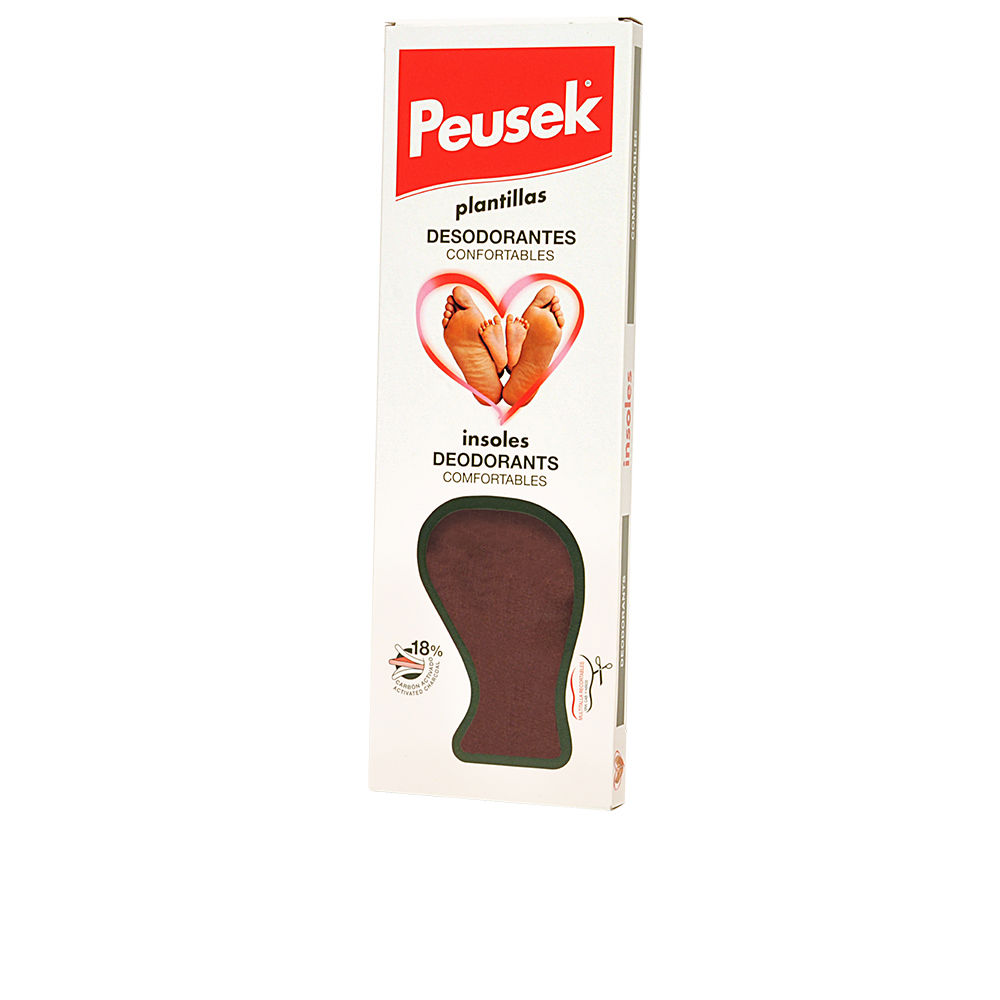 PeusekComfortableDeodorantInsoles Peusek Palmilhas Desodorizantes Confortáveis - Image 1