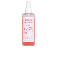 Bottle  of  Picu  Baby  Strawberry  Bifasic  Conditioner  by  Picu  Baby,  a  leave-in  conditioner  indicated  for  softening  baby  hair.
