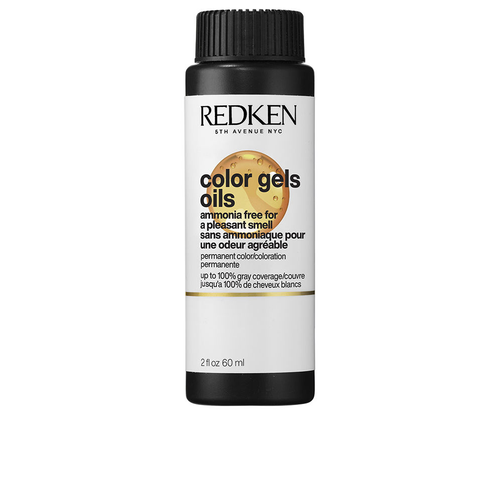 RedkenColorGelOilsColor9NW-9.0360ml Bottle of Redken Color Gel Oils Color 9NW-9.03 by Redken, a liquid color indicated for permanent hair coloring and grey coverage.
