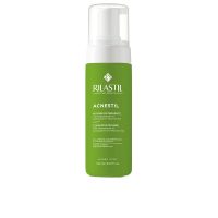 Bottle  of  Rilastil  Acnestil  Cleansing  Mousse  by  Rilastil,  a  cleansing  mousse  indicated  for  reducing  and  preventing  acne  imperfections.