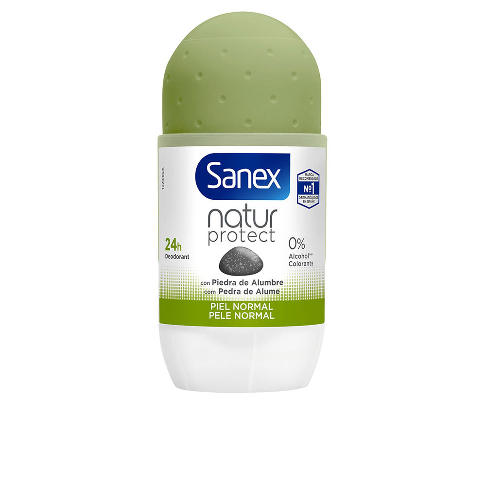 SanexNaturProtect0%AlumStoneNormalSkinRoll-OnDeodorant50ml Sanex Natur Protect 0% Alum Stone Normal Skin Roll-On Deodorant 50ml