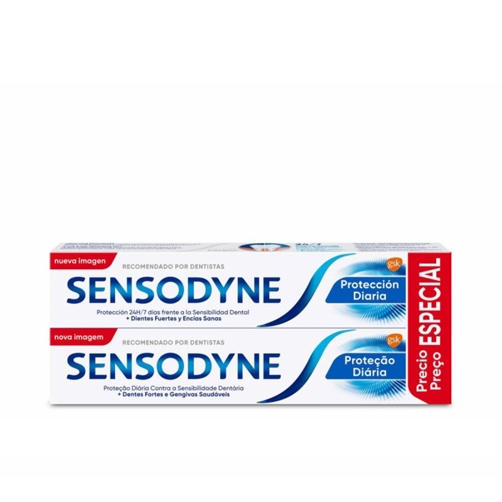SensodyneDailyProtectionToothpasteDuo2x75ml Sensodyne Daily Protection Toothpaste Duo 2x75ml