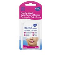 Box  of  Senti2  Lip  Herpes  Patches  by  Senti2,  a  patch  indicated  for  rapid  healing  and  prevention  of  cold  sore  crusting.