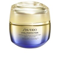Jar  of  Shiseido  Vital  Perfection  Uplifting  &  Firming  Advanced  Cream  by  Shiseido,  a  cream  indicated  for  loss  of  elasticity.