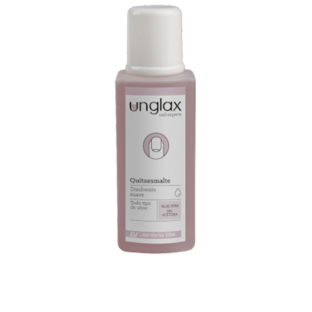 UnglaxNailExpertsNailPolishRemover115ml Bottle of Unglax Nail Experts Nail Polish Remover by Unglax, a liquid indicated for removing nail polish without drying nails.