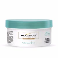 Bottle  of  Voltage  Cosmetics  Sea  Salt  and  Algae  Shampoo  by  Voltage  Cosmetics,  a  shampoo  indicated  for  deep  scalp  cleansing.