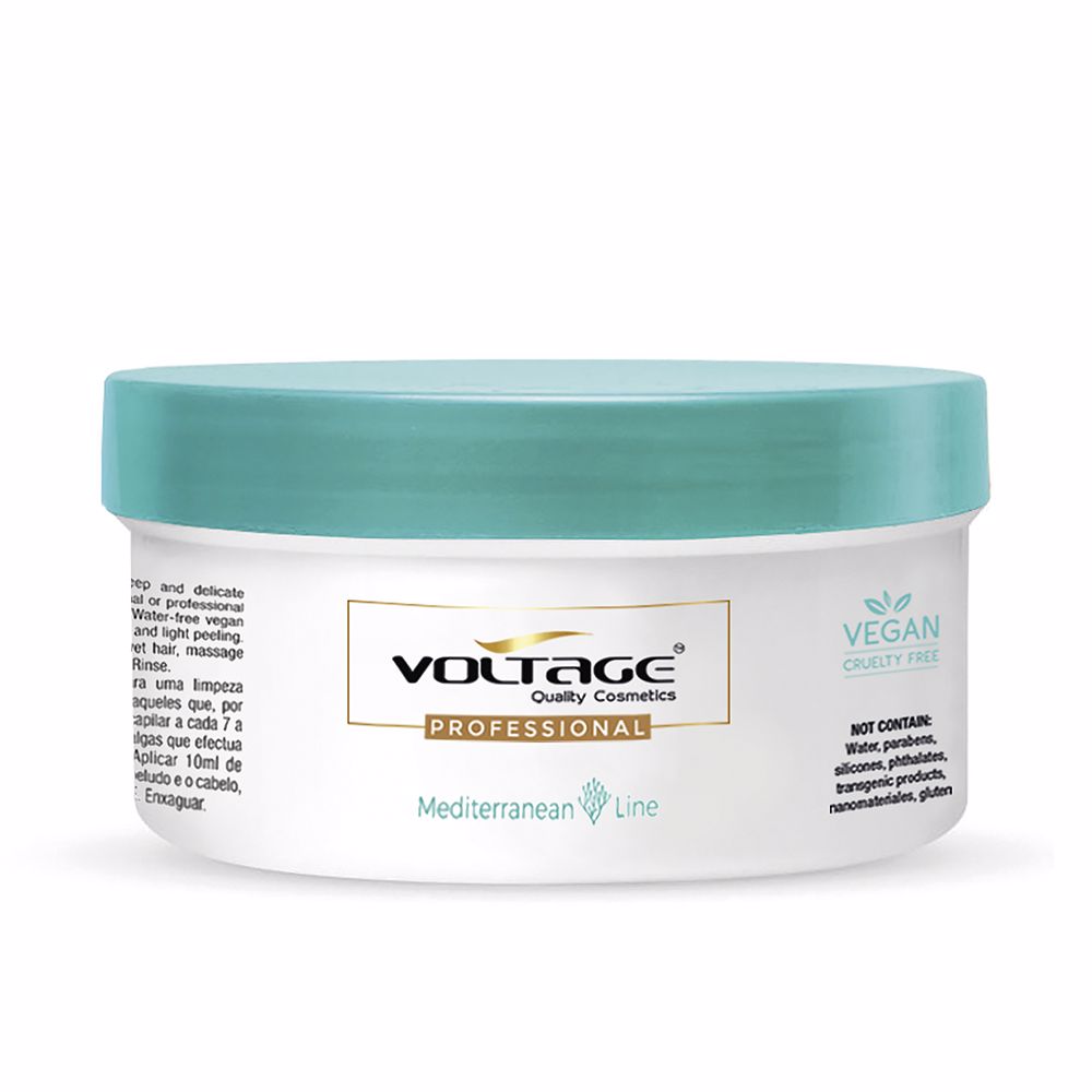 VoltageCosmeticsSeaSaltandAlgaeShampoo400ml Bottle of Voltage Cosmetics Sea Salt and Algae Shampoo by Voltage Cosmetics, a shampoo indicated for deep scalp cleansing.