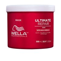 Jar  of  Wella  Professionals  Ultimate  Repair  Repair  Mask  by  Wella  Professionals,  a  mask  indicated  for  deep  hair  repair.
