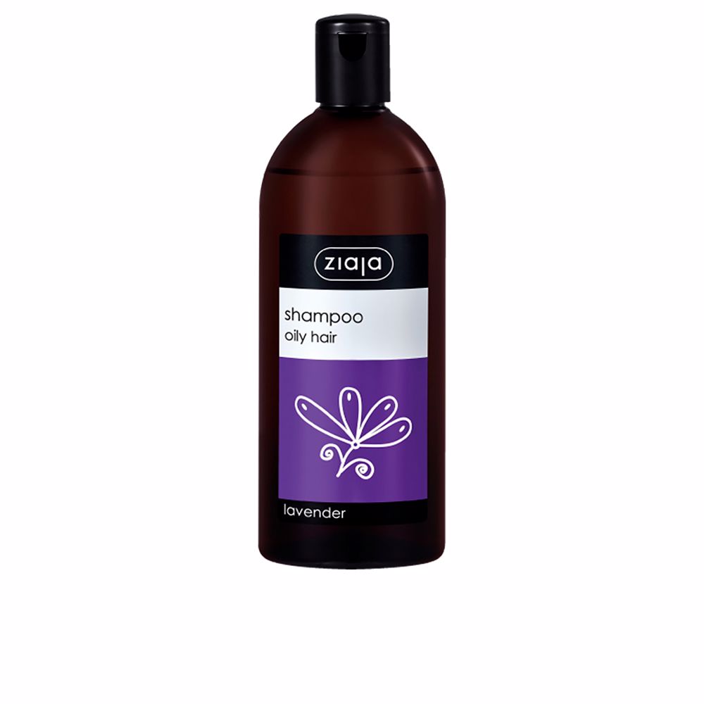 ZiajaLavenderShampooOilyHair500ml Bottle of Ziaja Lavender Shampoo Oily Hair by Ziaja, a shampoo indicated for cleansing and reducing oily hair.