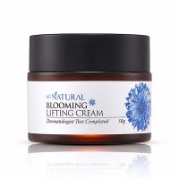 Jar  of  Blooming  Lifting  Cream  by  All  Natural,  a  lifting  cream  indicated  for  moisturizing  and  cell  renewal.