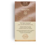 Box  of  Apivita  My  Color  Elixir  Permanent  Hair  Color  10.81  Platinum  Blonde  Pearl  Ash,  a  hair  dye  for  natural  color.