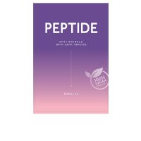 Sachet  of  Peptide  Anti  Wrinkle  The  Clean  Vegan  Mask  by  Barulab,  a  sheet  mask  indicated  for  improving  skin  elasticity.