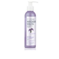 Bottle  of  Clearé  Institute  CC  Cream  Violet  Toner  by  Clearé  Institute,  a  hair  cream  indicated  for  neutralizing  yellowish  tones.