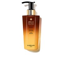Bottle  of  Guerlain  Abeille  Royale  Scalp  &  Hair  Shampoo  by  Guerlain,  a  shampoo  indicated  for  revitalizing  the  scalp  and  hair.