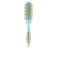 Product  container  of  Ilū  Bamboom  Round  Brush  35mm  by  Ilū  Bamboom,  a  bamboo  brush  indicated  for  detangling  and  smoothing  hair.