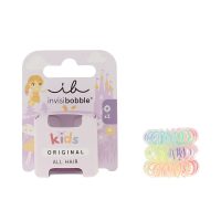 Product  container  of  Invisibobble  Kids  Original  Magic  Rainbow  x3  by  Invisibobble,  a  hair  elastic  indicated  for  kids  hair.