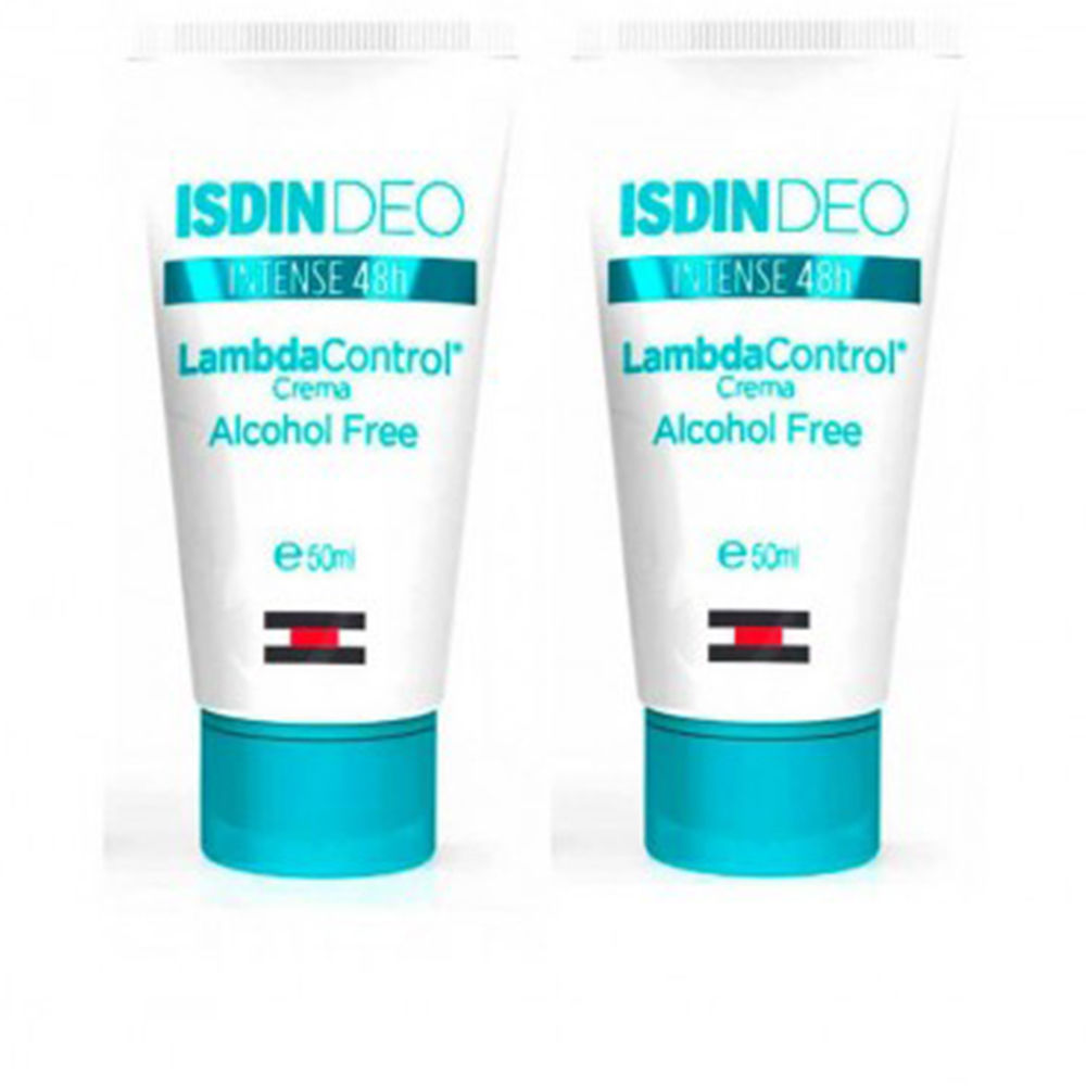 IsdinLambdaControlIntense48HDuoCreamDeodorant2x50ml Isdin ラムダコントロール インテンス 48H デュオ クリームデオドラント 2x50ml - 画像 (1)