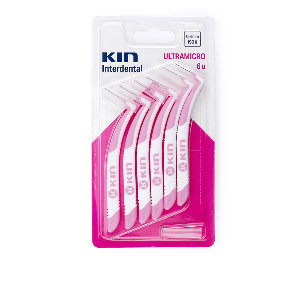 KinInterdentalUltramicroBrush0 Box of Kin Interdental Ultramicro Brush by Kin, a dental brush indicated for cleaning tight interdental spaces.