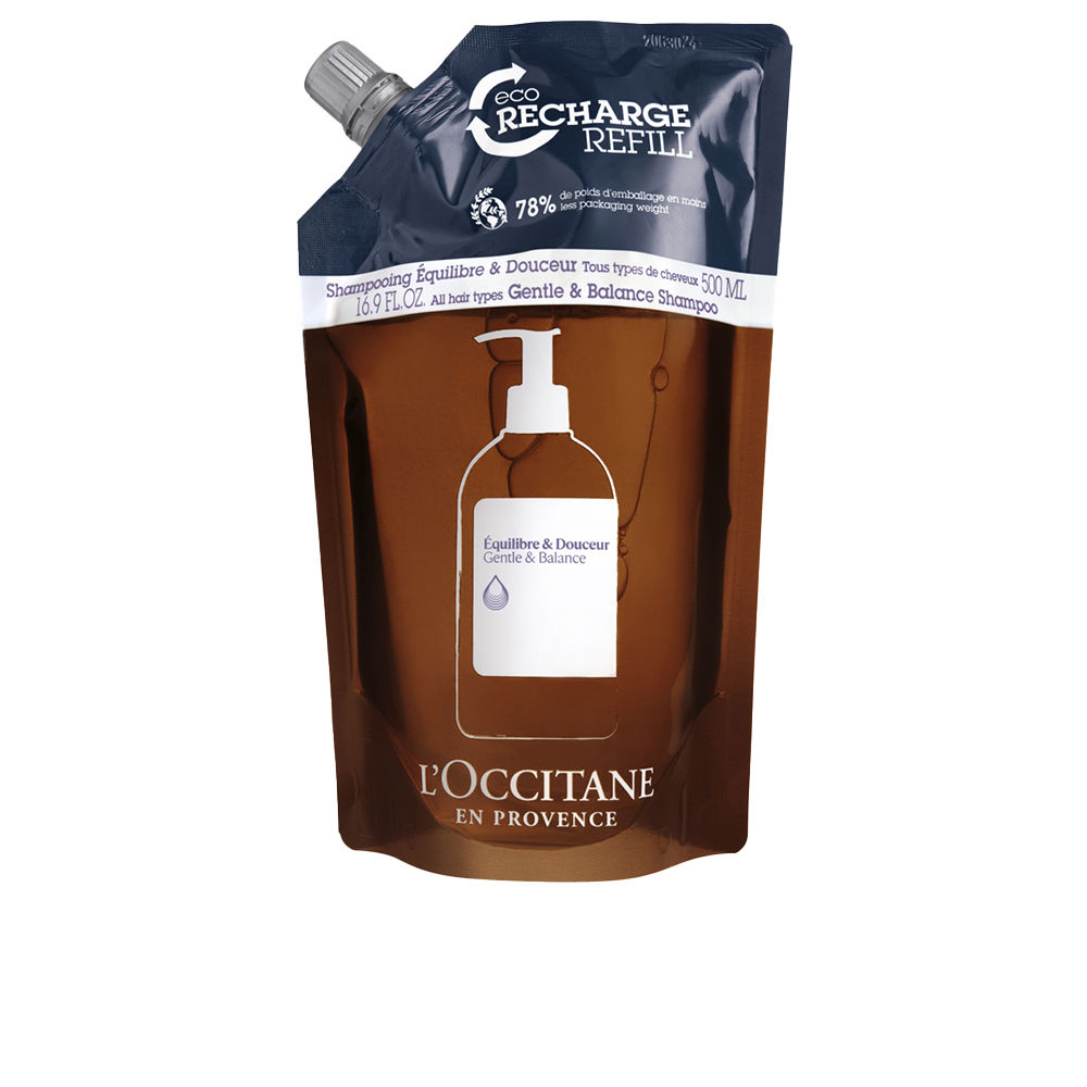 L'OccitaneGentleAndBalanceShampooEco-Refill500ml L'Occitane Gentle And Balance Shampoo Eco-Refill 500ml