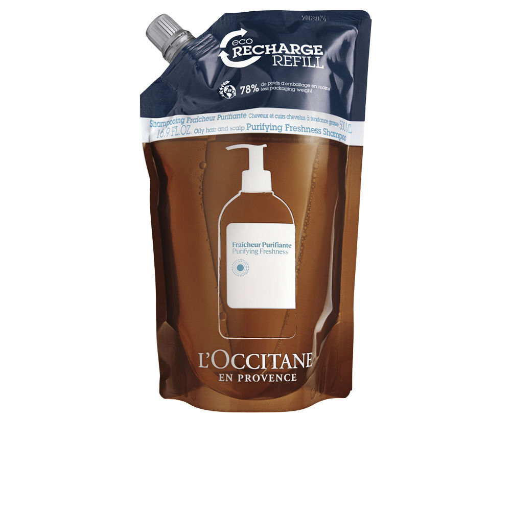 L'OccitanePurifyingFreshnessShampooEco-Refill500ml L'Occitane Purifying Freshness Shampoo Eco-Refill 500ml