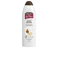 Bottle  of  La  Toja  Coconut  Oil  Shower  Gel  Cream  by  La  Toja,  a  shower  gel  indicated  for  maintaining  skin  hydration.