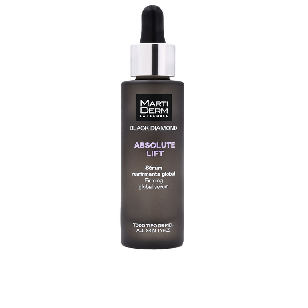 MartidermBlackDiamondAbsoluteLiftSerum30ml Bottle of Martiderm Black Diamond Absolute Lift Serum by Martiderm, a serum indicated for lifting and reducing wrinkles.