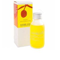 Bottle  of  Organic  Stretch  Marks  Prevention  Body  Oil  by  Matarrania,  a  body  oil  indicated  for  preventing  stretch  marks.