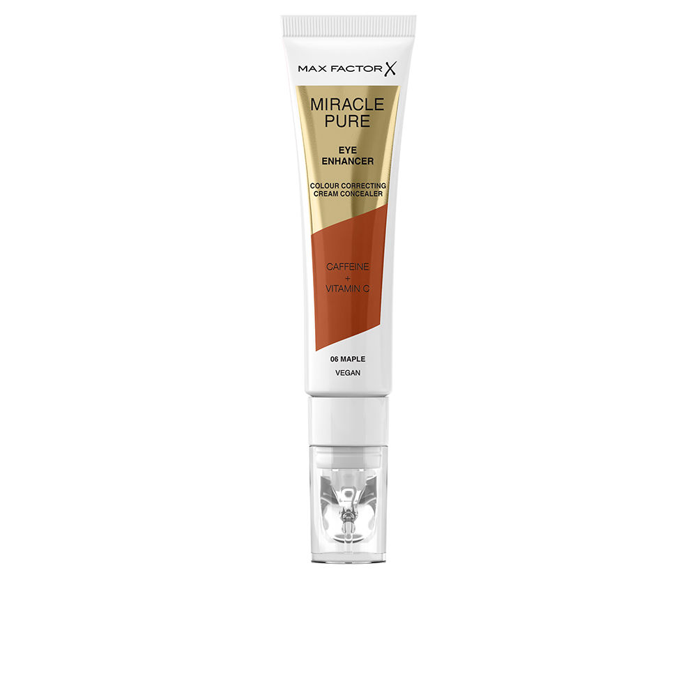 MaxFactorMiraclePureEyeEnhancerCreamConcealerColor06Maple10ml Max Factor ミラクル ピュア アイエンハンサー クリームコンシーラー カラー 06 Maple 10ml - 画像 (1)