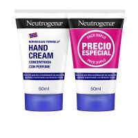 Tube  of  Neutrogena  Concentrated  Hand  Cream  Duo  by  Neutrogena,  a  cream  indicated  for  repairing  extremely  dry  hands.