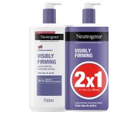 Bottle  of  Neutrogena  Visibly  Firming  Intense  Elasticity  Lotion  Duo  by  Neutrogena,  a  lotion  indicated  for  skin  elasticity.
