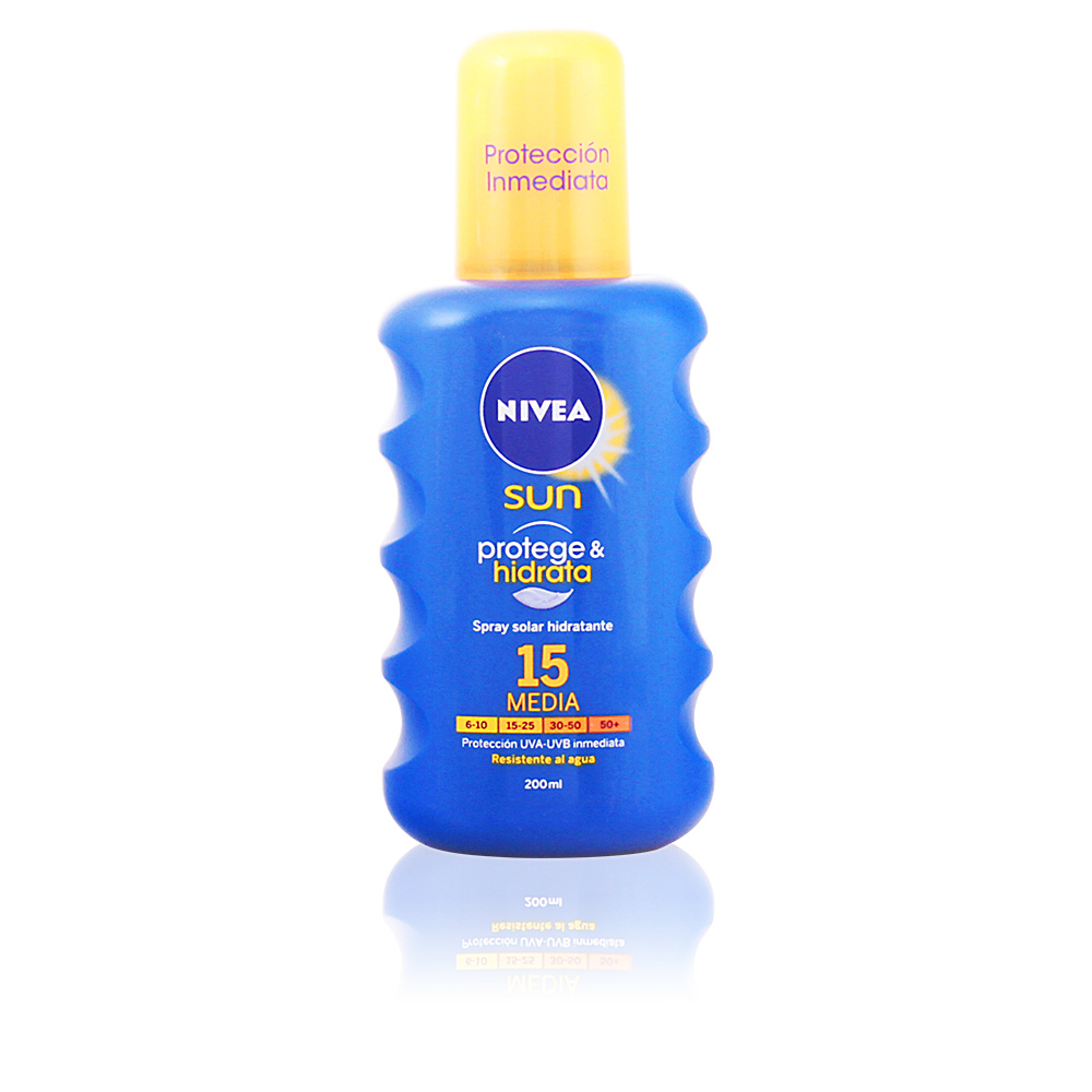 NiveaSunProtectHydrateSpraySPF15200ml Nivea Sun Protect & Hydrate Spray SPF15 200ml - Image 1