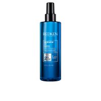 Bottle  of  Redken  Extreme  Cat  Treatment  by  Redken,  a  clarifying  treatment  indicated  for  nourishing  damaged  hair.