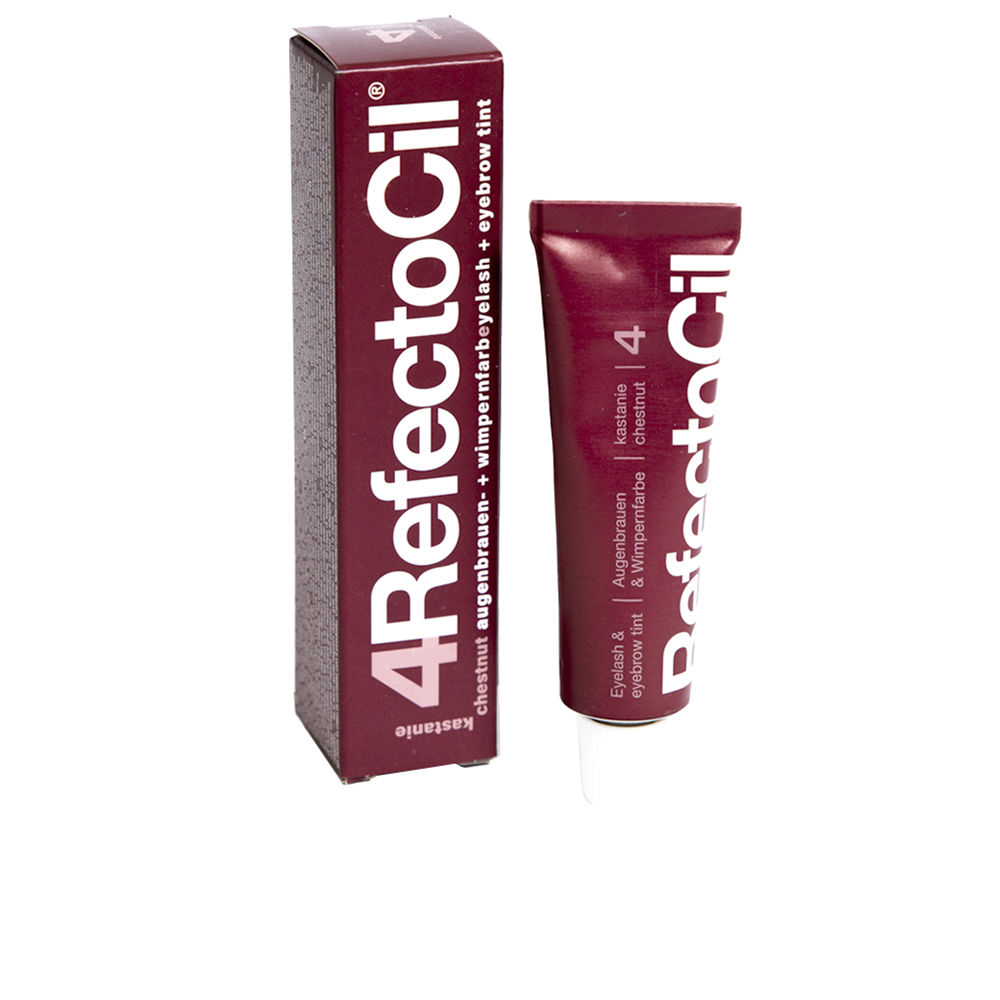 RefectocilEyelashAndEyebrowTintColor4Chestnut15ml Tinta para Pestanas e Sobrancelhas Refectocil Cor 4 Castanho 15ml - Image 1
