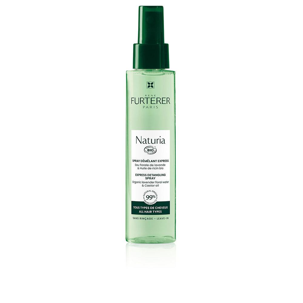 ReneFurtererNaturiaExpressDetanglingSpray200ml Spray of Rene Furterer Naturia Express Detangling Spray by Rene Furterer, a biphasic mist indicated for hair detangling.