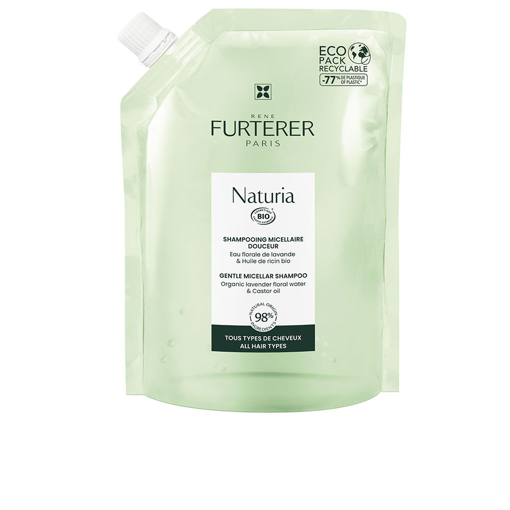ReneFurtererNaturiaGentleMicellarShampooRefill400ml Bottle of Rene Furterer Naturia Gentle Micellar Shampoo Refill by Rene Furterer, a shampoo indicated for gentle cleansing.