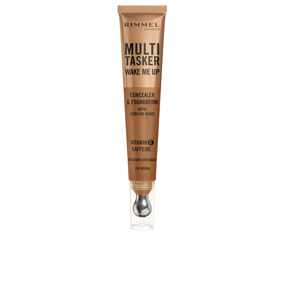 RimmelLondonMultitaskerWakeMeUpConcealerAndFoundationColorMocha20ml Rimmel London Multitasker Wake Me Up コンシーラー&ファンデーション カラーモカ 20ml - 画像 (1)
