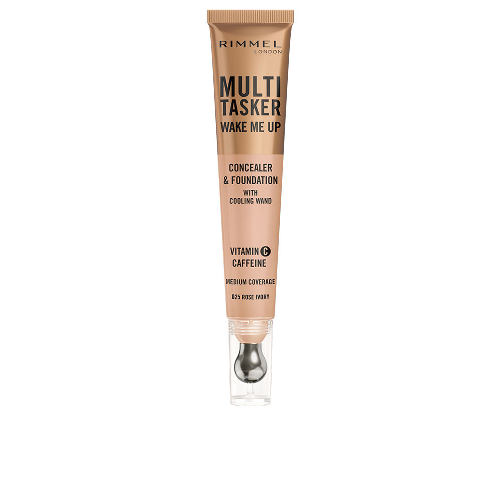 RimmelLondonMultitaskerWakeMeUpConcealerAndFoundationColorRoseIvory20ml Rimmel London Multitasker Wake Me Up Concealer And Foundation Color Rose Ivory 20ml