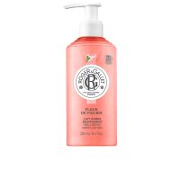 Bottle  of  Roger  &  Gallet  Fleur  De  Figuier  Body  Lotion  by  Roger  &  Gallet,  a  body  lotion  indicated  for  24  hour  skin  hydration.