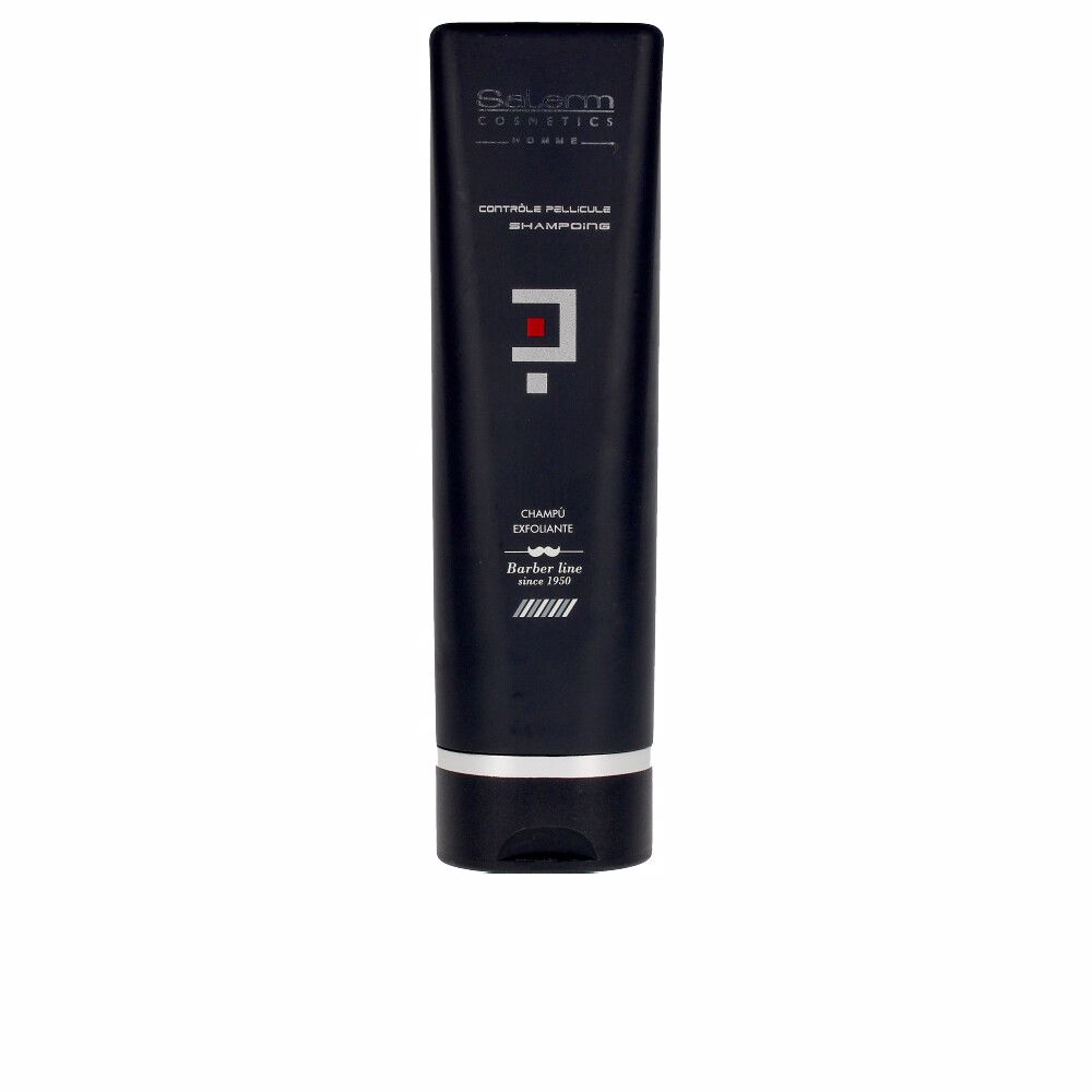 SalermHommeAnti-DandruffExfoliatingShampoo250ml Bottle of Salerm Homme Anti-Dandruff Exfoliating Shampoo by Salerm Homme, a shampoo indicated for removing adhered dandruff.