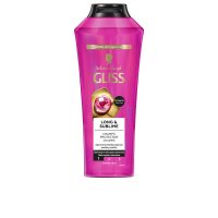 Bottle  of  Schwarzkopf  Gliss  Long  &  Sublime  Shampoo  by  Schwarzkopf,  a  repairing  shampoo  indicated  for  damaged  hair.