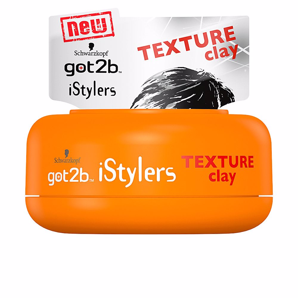 SchwarzkopfGot2BiStylersTextureClay75ml Schwarzkopf Got2B iStylers Texture Clay 75ml
