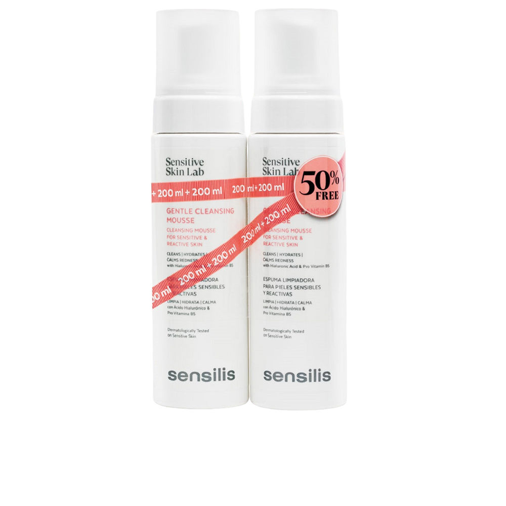 SensilisGentleCleansingMousseDuo2x200ml Sensilis ジェントルクレンジングムース デュオ 2x 200ml - 画像 (1)